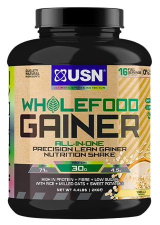 USN All-in-one Wholefood Gainer 2000 g - čokoláda