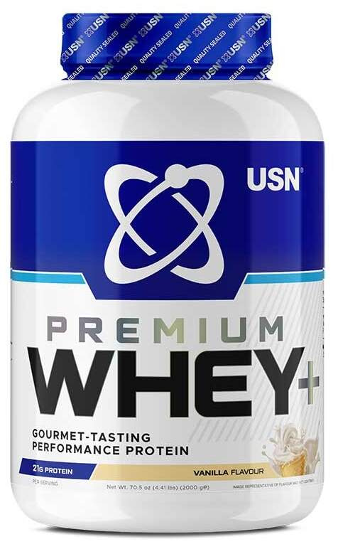 USN Whey+ Premium Protein 2000 g - vanilka