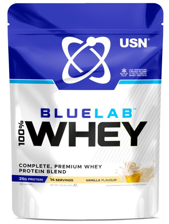 USN (Ultimate Sports Nutrition) USN Bluelab 100% Whey Premium Protein 476 g - vanilka