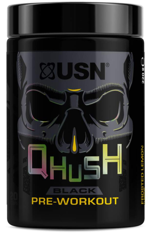 USN Qhush Black 220g - citron
