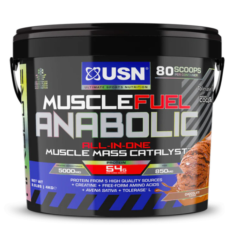 USN Muscle Fuel Anabolic 4kg - čokoláda