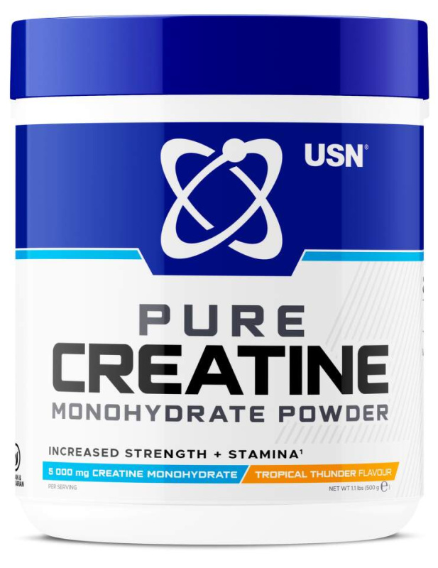 USN Pure Creatine Monohydrate 500 g - tropická bouře