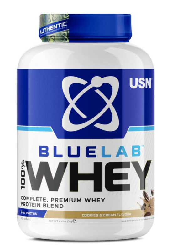 USN Bluelab 100% Whey Premium Protein 2000 g - cookies cream