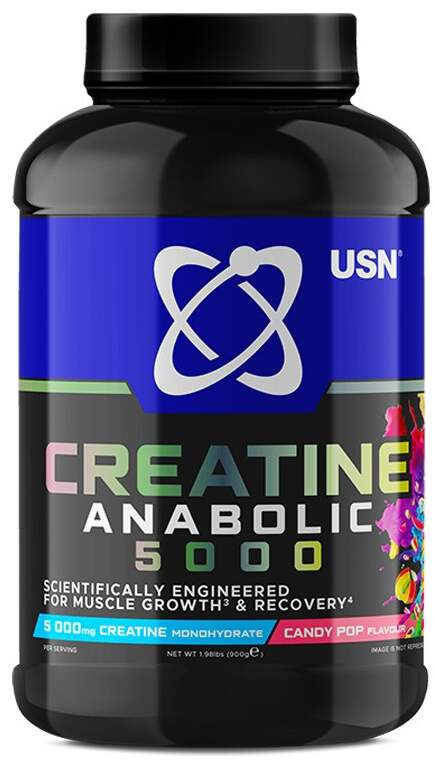 USN Creatine Anabolic 5000 900 g - candy pop