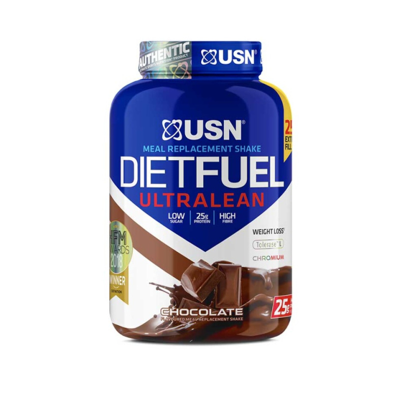USN Diet Fuel Ultralean 1kg - čokoláda