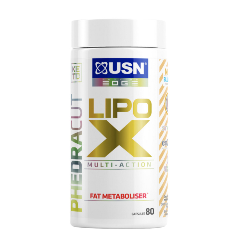 USN (Ultimate Sports Nutrition) USN Phedra Cut LIPO X 80 kapslí