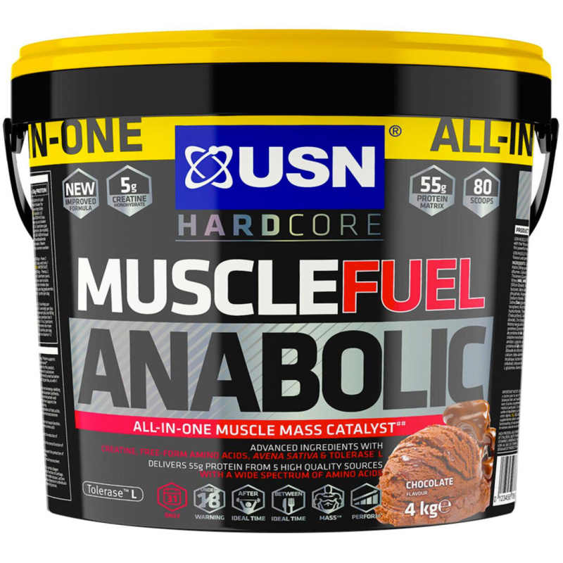 USN Muscle Fuel Anabolic 4kg - karamelový popcorn