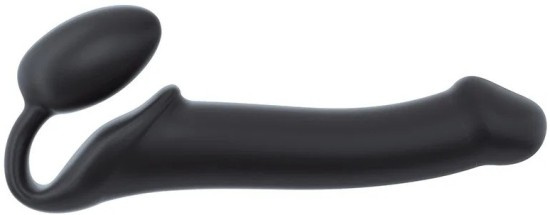 Černé XL dildo Strap-On-Me