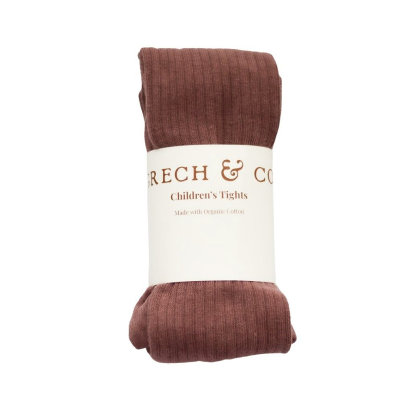 GRECH & CO GRECH & CO. Punčocháče - Burlwood Velikost: 122-128