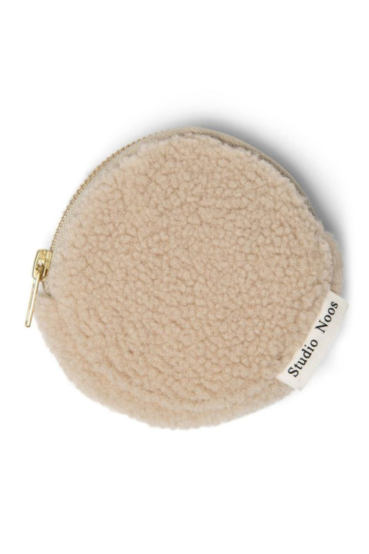 STUDIO NOOS Peněženka - Ecru Teddy
