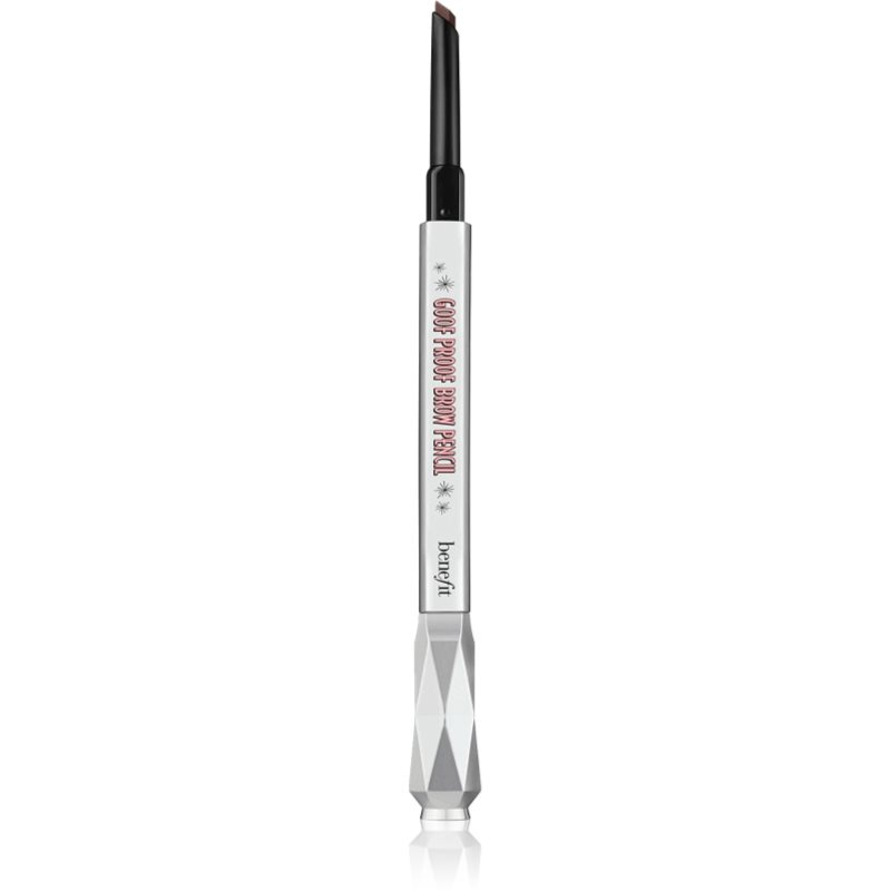 Benefit Goof Proof tužka na obočí s kartáčkem odstín 05 Warm Black-Brown 0.34 g