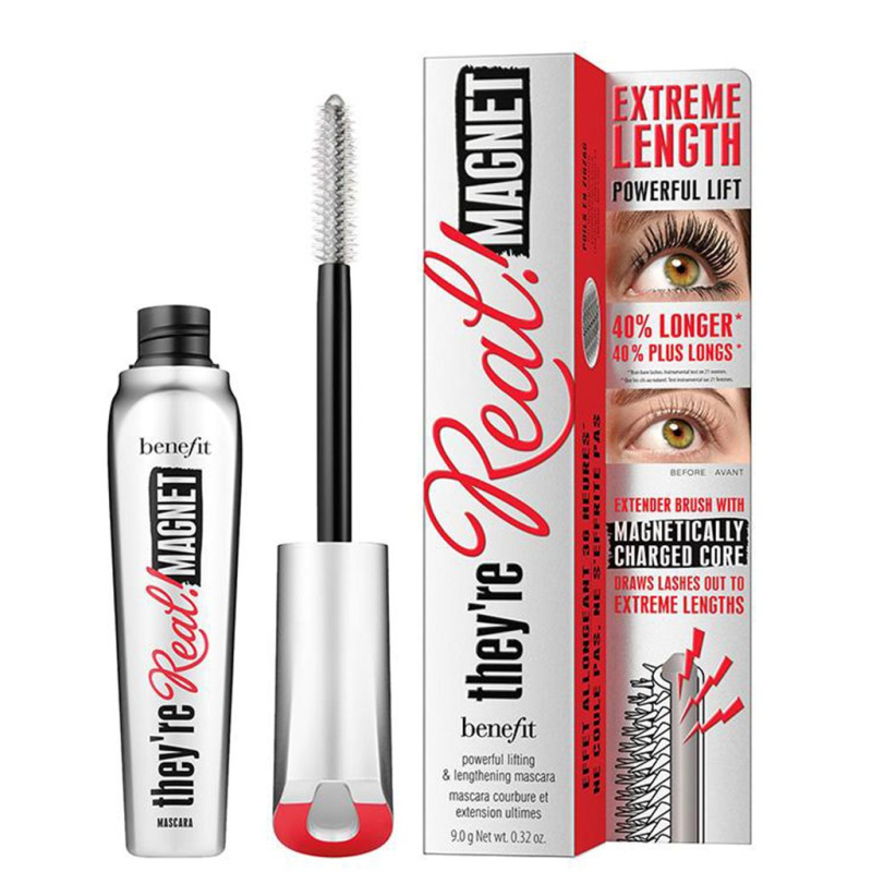 Benefit They're Real! Magnet Mascara řasenka pro extra délku odstín Black 9 g