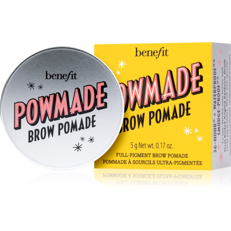 Benefit POWmade pomáda na obočí voděodolná odstín 4,5 Neutral Deep Brown 5 g