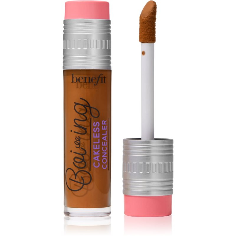 Benefit Boi-ing Cakeless Concealer tekutý krycí korektor odstín 14 Dark Neutral 5 ml