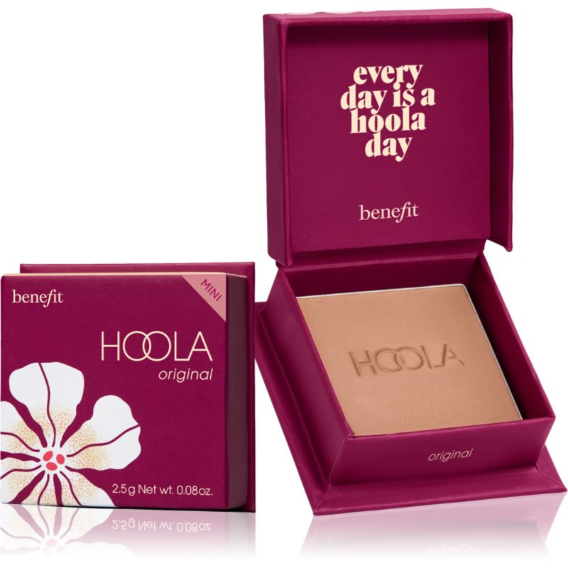 Benefit Hoola Mini bronzující pudr s matným efektem odstín Hoola 2.5 g
