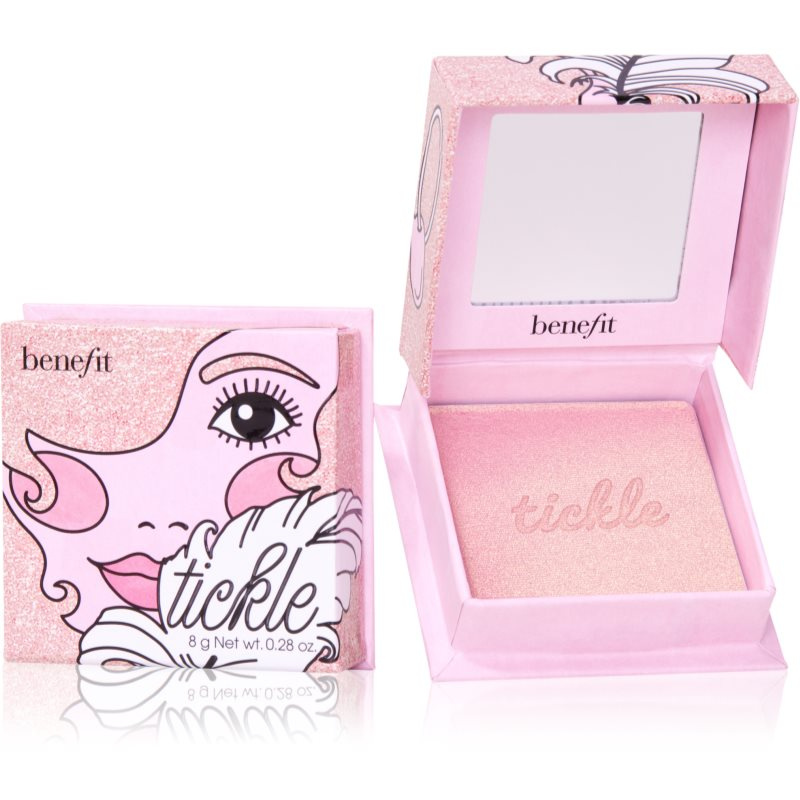 Benefit Tickle rozjasňovač odstín Golden pink 8 g