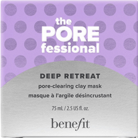 Benefit The POREfessional Deep Retreat čisticí jílová pleťová maska na rozšířené póry 75 ml