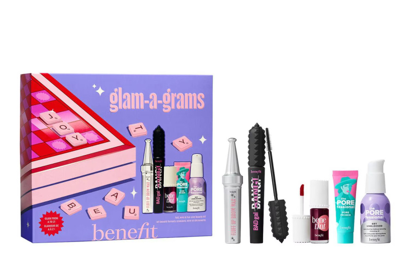 Benefit Glam-A-Grams sada dekorativní kosmetiky