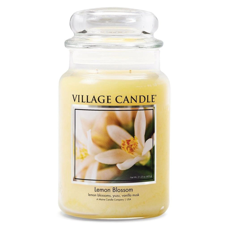 Village Candle Vonná svíčka Lemon Blossom 602 g