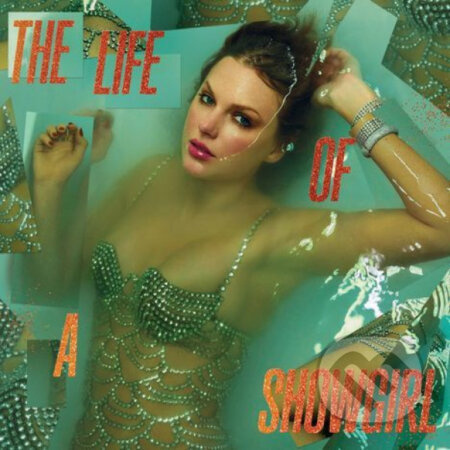 Taylor Swift: The Life of a Showgirl LP (Sweat and Vanilla Perfume Portofino Orange Glitter Vinyl)