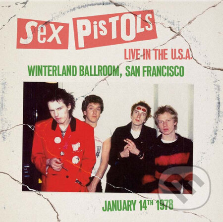 Sex Pistols:  Live In The Usa 78-dallas (White) LP