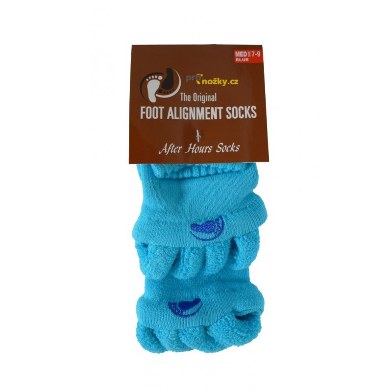HAPPY FEET Adjustační ponožky blue velikost L