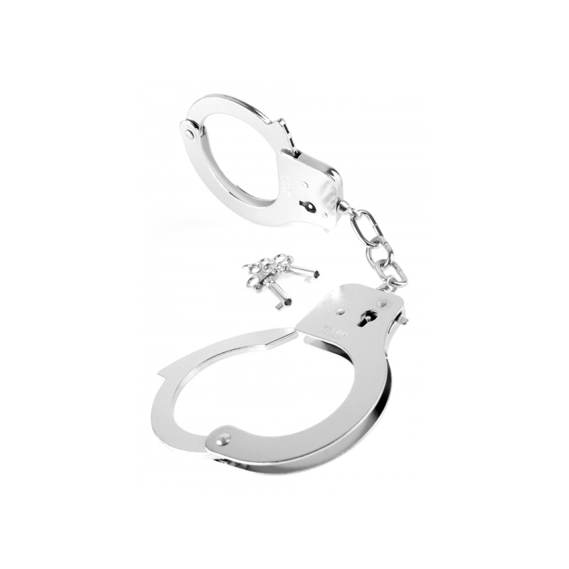 Kovova pouta FF Designer Cuffs Silve