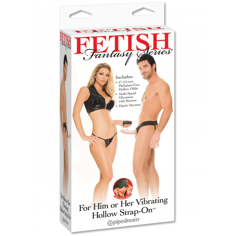 Fetish Fantasy 8’’ Hollow Strap-On