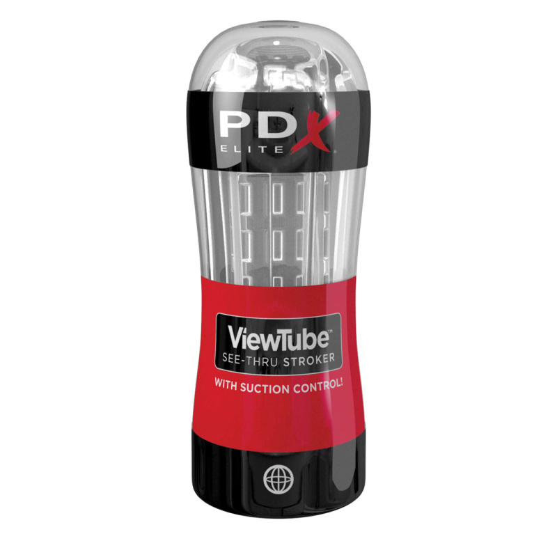 Pipedream PDX Elite ViewTube See-Thru Stroker pánský masturbátor