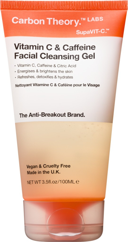 Carbon Theory Vitamin C Facial Cleansing Wash čisticí gel 100 ml