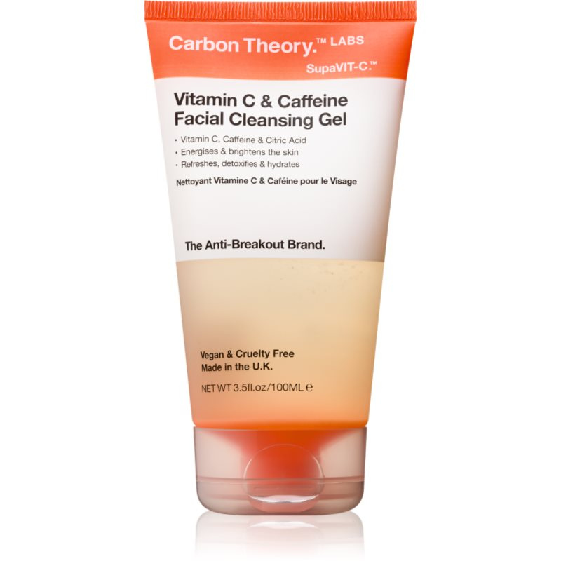 Carbon Theory Vitamin C Facial Cleansing Wash čisticí gel 100 ml
