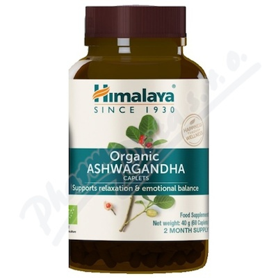 Himalaya Organic Ashwagandha, 60 tablet