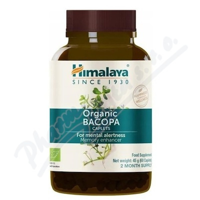 Himalaya Organic Bacopa (Brahmi), 60 tablet