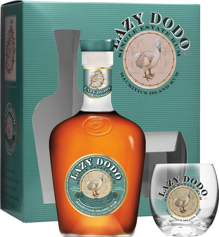 Lazy Dodo + 1 sklenice 40% 0,7l (darčekové balenie 1 pohár)