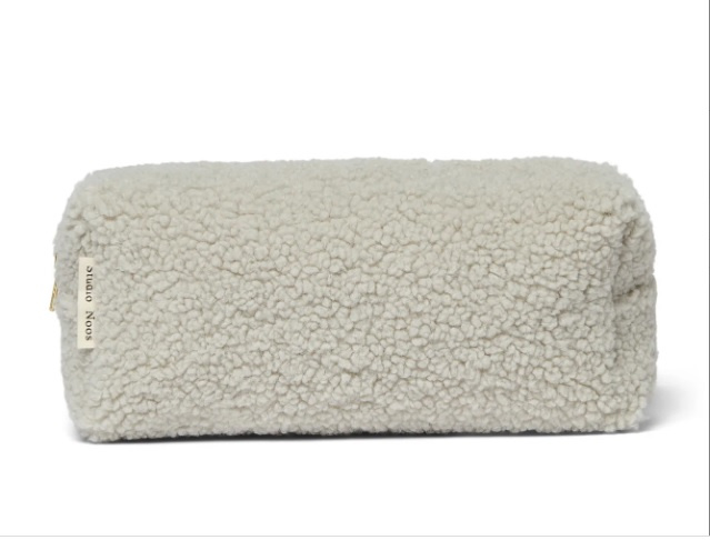 STUDIO NOOS Pouzdro - Light grey Teddy