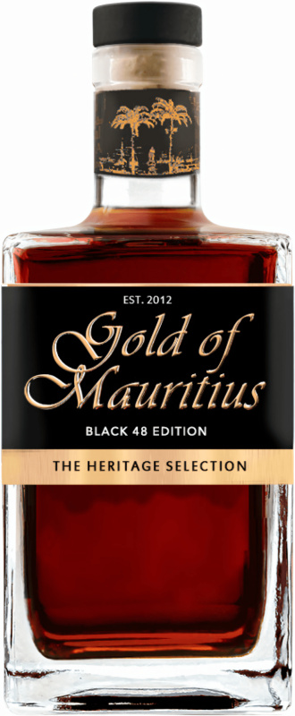 Gold of Mauritius Heritage Selection Black 48 Edition 48% 0,7l (holá lahev)