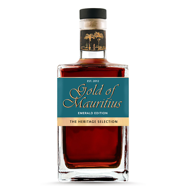 Gold of Mauritius Heritage Selection Emerald Edition 48% 0,7l (holá lahev)