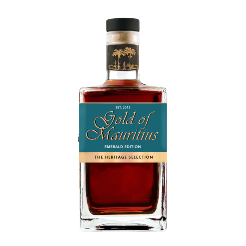 Gold of Mauritius Heritage Selection Emerald Edition 48% 0,7l (holá lahev)