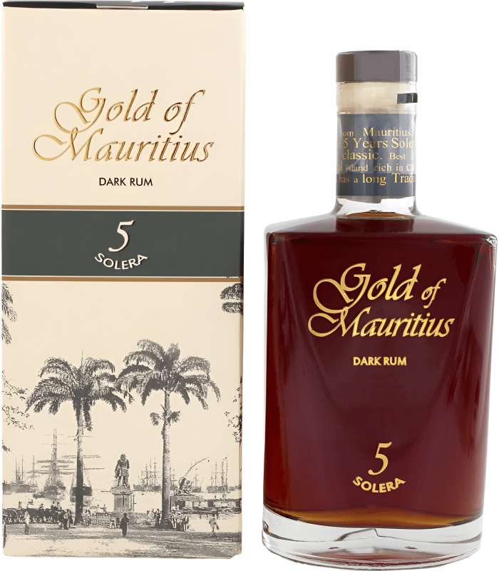 Gold of Mauritius Solera 5 40% 0,7l (karton)