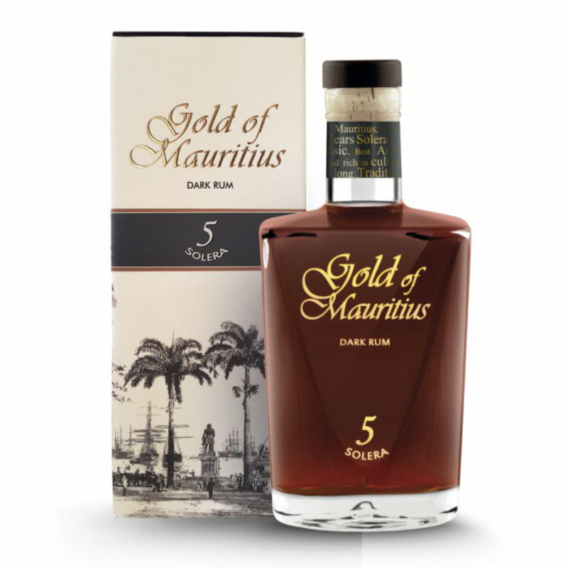 Gold of Mauritius Solera 5 40% 0,7l (karton)