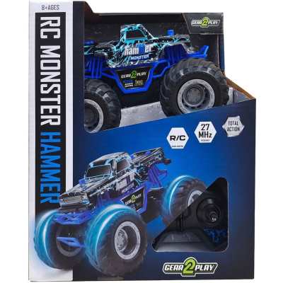 RC auto Monster Hammer Flames 1:24