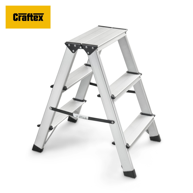 Craftex Oboustranné skládací schůdky 2x3