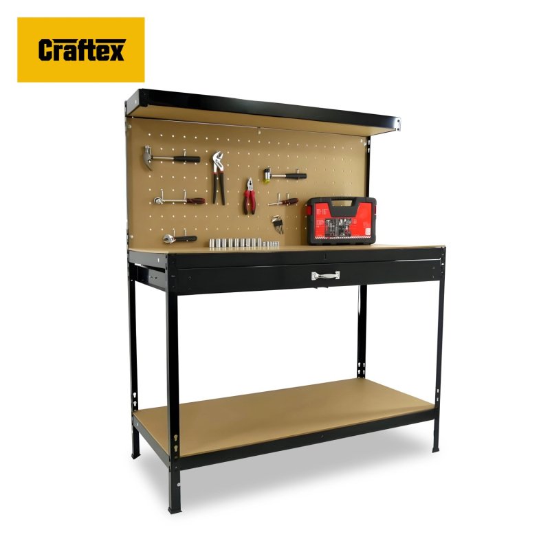 Craftex Ponk Pracovní stůl ocelový 120 x 60 x 150 cm