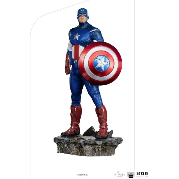 Soška Iron Studios Captain America Battle of NY - The Infinity Saga - BDS Art Scale 1/10 23 cm
