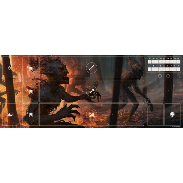 No Loading Games Herní podložka Gwint - Monsters Multicolor