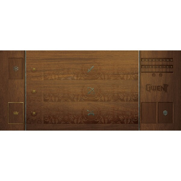 No Loading Games Herní podložka Gwint - Original Wood Multicolor