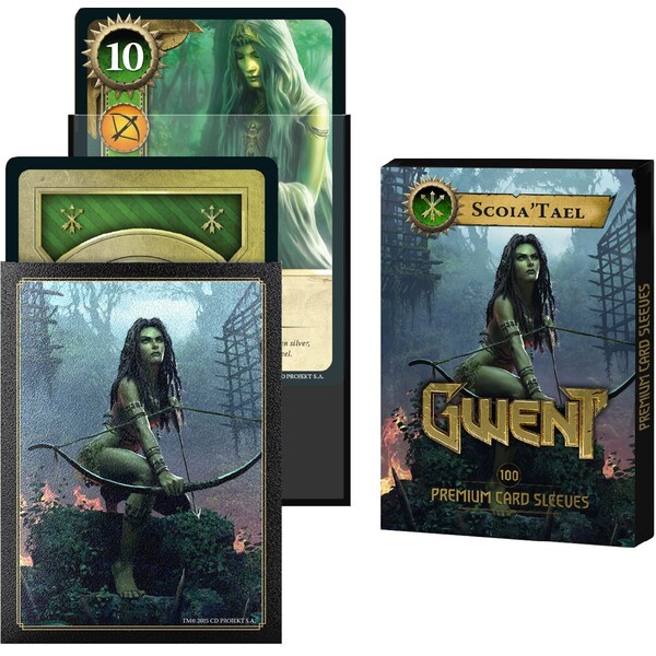 No Loading Games Ochranné obaly na karty Gwint - Scoia'Tael (100 ks) Vícebarevná