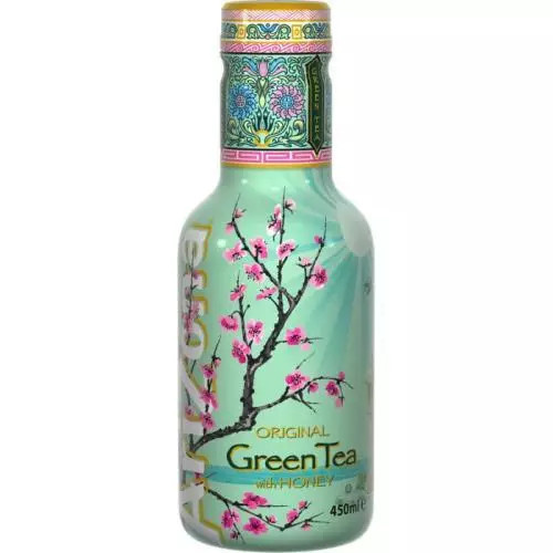 Arizona - ledový zelený čaj - med, 450 ml