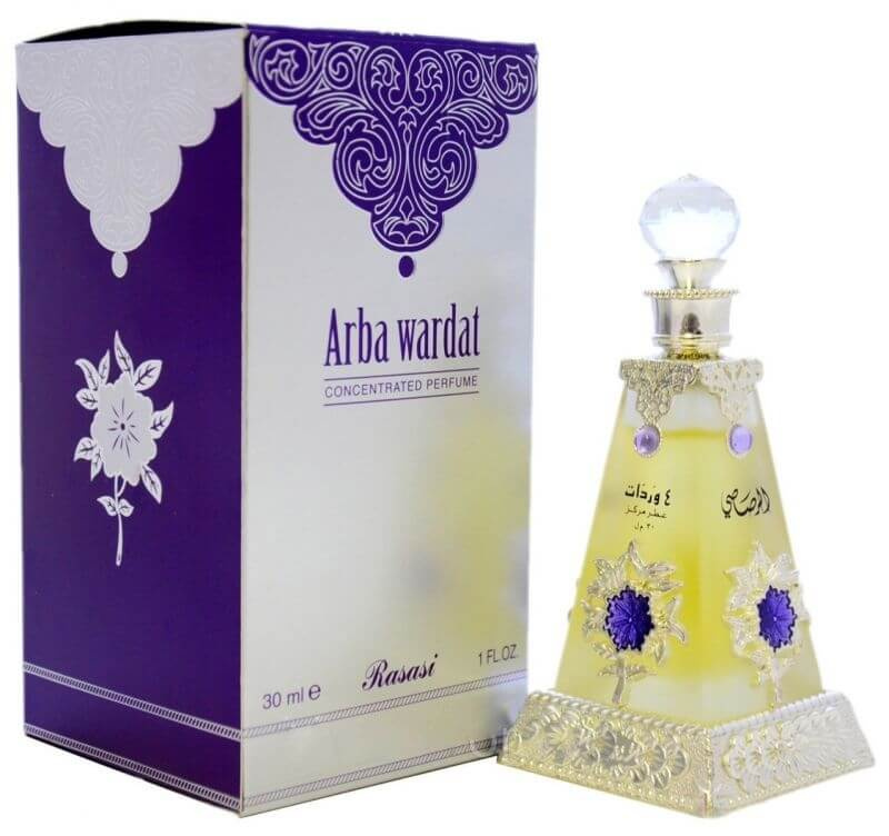 Rasasi Arba Wardat parfémovaný olej unisex 30 ml