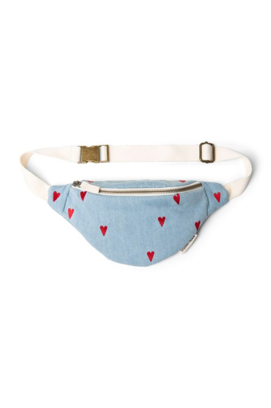 STUDIO NOOS Ledvinka Mini - Denim Hearts